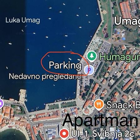 Bella Apartment Умаг Экстерьер фото